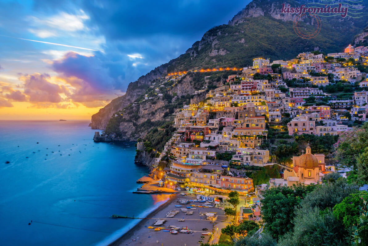 Amalfi Coast Sunset Boat Tour - KissFromItaly | Italy tours