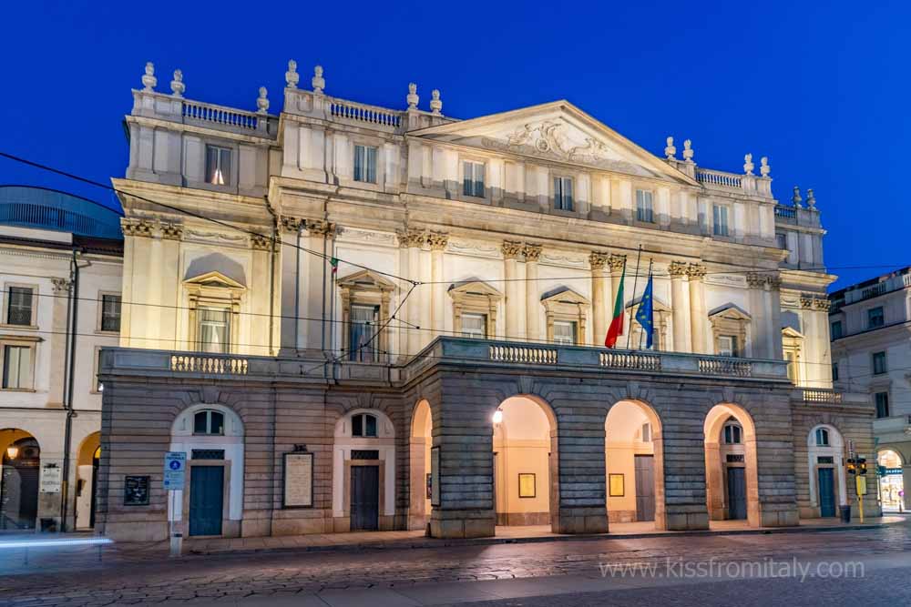la scala theater in milan italy
